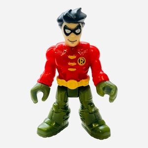 Imaginext DC super friend Red and Green Action Figure 3 in x 2 in